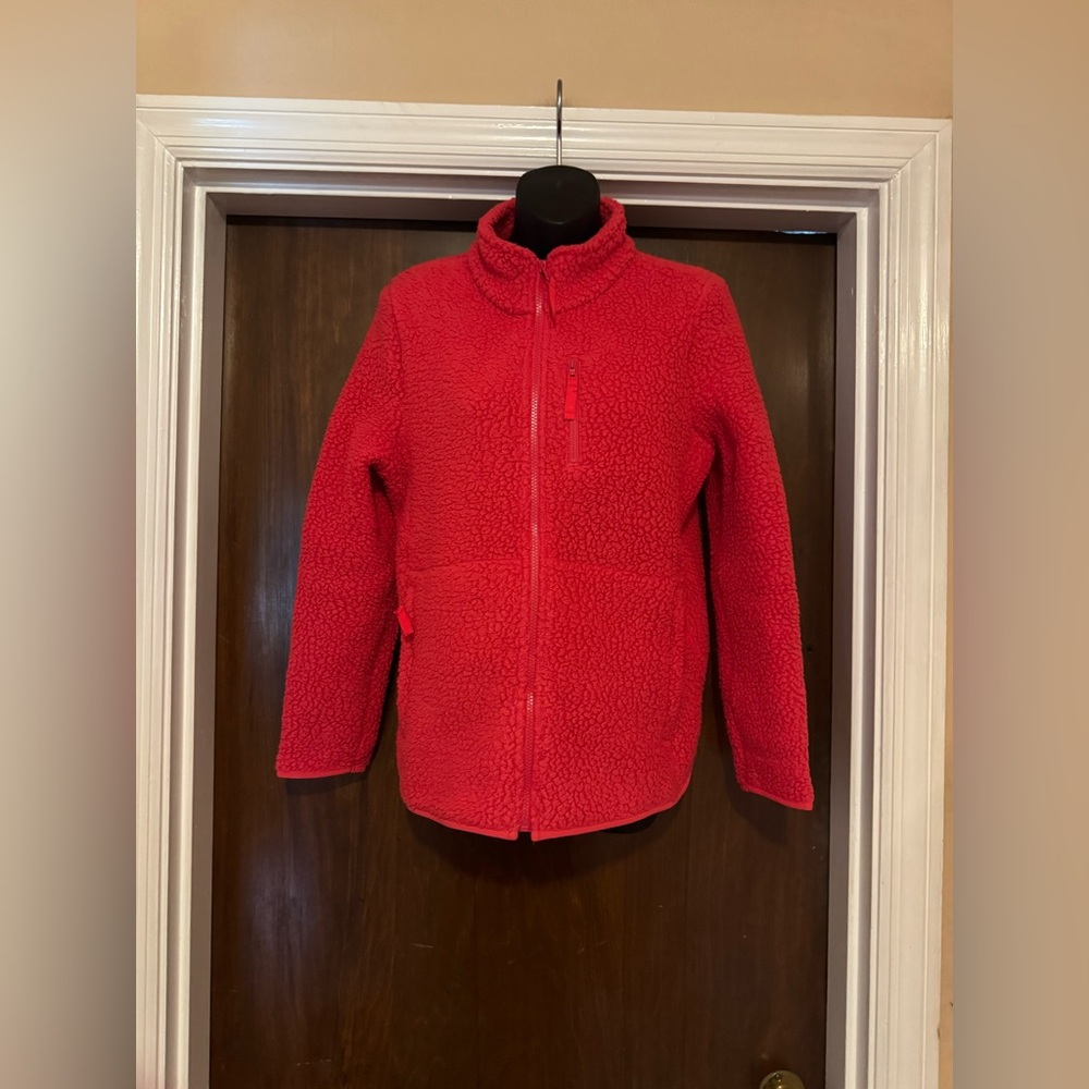 Talbots Red Zip Up Jacket - size MP